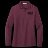 Ladies Silk Touch Long Sleeve Polo Thumbnail