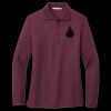 Ladies Silk Touch Long Sleeve Polo Thumbnail