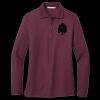 Ladies Silk Touch Long Sleeve Polo Thumbnail