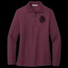 Ladies Silk Touch Long Sleeve Polo Thumbnail