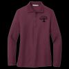 Ladies Silk Touch Long Sleeve Polo Thumbnail