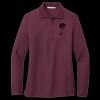 Ladies Silk Touch Long Sleeve Polo Thumbnail