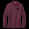 Ladies Silk Touch Long Sleeve Polo Thumbnail