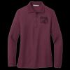 Ladies Silk Touch Long Sleeve Polo Thumbnail