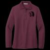 Ladies Silk Touch Long Sleeve Polo Thumbnail