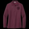 Ladies Silk Touch Long Sleeve Polo Thumbnail