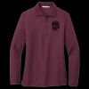 Ladies Silk Touch Long Sleeve Polo Thumbnail