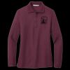 Ladies Silk Touch Long Sleeve Polo Thumbnail