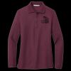 Ladies Silk Touch Long Sleeve Polo Thumbnail