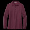 Ladies Silk Touch Long Sleeve Polo Thumbnail