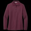 Ladies Silk Touch Long Sleeve Polo Thumbnail