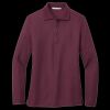 Ladies Silk Touch Long Sleeve Polo Thumbnail