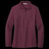 Ladies Silk Touch Long Sleeve Polo Thumbnail