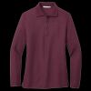 Ladies Silk Touch Long Sleeve Polo Thumbnail
