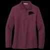 Ladies Silk Touch Long Sleeve Polo Thumbnail