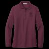 Ladies Silk Touch Long Sleeve Polo Thumbnail