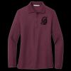 Ladies Silk Touch Long Sleeve Polo Thumbnail