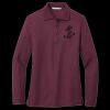 Ladies Silk Touch Long Sleeve Polo Thumbnail