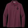 Ladies Silk Touch Long Sleeve Polo Thumbnail