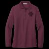 Ladies Silk Touch Long Sleeve Polo Thumbnail