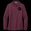 Ladies Silk Touch Long Sleeve Polo Thumbnail