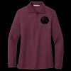 Ladies Silk Touch Long Sleeve Polo Thumbnail