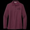 Ladies Silk Touch Long Sleeve Polo Thumbnail