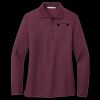 Ladies Silk Touch Long Sleeve Polo Thumbnail