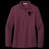 Ladies Silk Touch Long Sleeve Polo Thumbnail