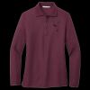Ladies Silk Touch Long Sleeve Polo Thumbnail