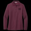 Ladies Silk Touch Long Sleeve Polo Thumbnail