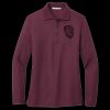 Ladies Silk Touch Long Sleeve Polo Thumbnail