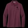 Ladies Silk Touch Long Sleeve Polo Thumbnail