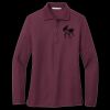Ladies Silk Touch Long Sleeve Polo Thumbnail