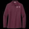 Ladies Silk Touch Long Sleeve Polo Thumbnail