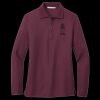 Ladies Silk Touch Long Sleeve Polo Thumbnail
