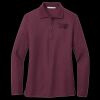 Ladies Silk Touch Long Sleeve Polo Thumbnail
