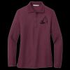 Ladies Silk Touch Long Sleeve Polo Thumbnail