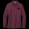 Ladies Silk Touch Long Sleeve Polo Thumbnail