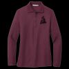 Ladies Silk Touch Long Sleeve Polo Thumbnail