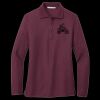 Ladies Silk Touch Long Sleeve Polo Thumbnail