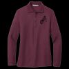 Ladies Silk Touch Long Sleeve Polo Thumbnail