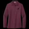 Ladies Silk Touch Long Sleeve Polo Thumbnail