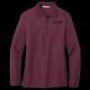 Ladies Silk Touch Long Sleeve Polo Thumbnail