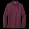 Ladies Silk Touch Long Sleeve Polo Thumbnail