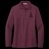 Ladies Silk Touch Long Sleeve Polo Thumbnail