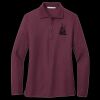 Ladies Silk Touch Long Sleeve Polo Thumbnail