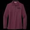 Ladies Silk Touch Long Sleeve Polo Thumbnail