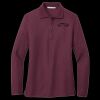 Ladies Silk Touch Long Sleeve Polo Thumbnail