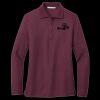 Ladies Silk Touch Long Sleeve Polo Thumbnail